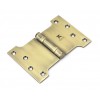 4" x 4" x 6"  Parliament Hinge (pair) SS - Aged Brass