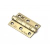 3" Ball Bearing Butt Hinge (pair) SS - Aged Brass