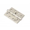 4" Ball Bearing Butt Hinge (pair) SS - Polished Nickel