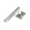 Brompton Lever on Rose Set (Square) - Polished SS (316)