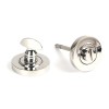 Round Thumbturn Set (Plain) - Polished SS (316)