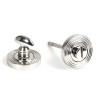 Round Thumbturn Set (Beehive) - Polished SS (316)