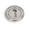 Round Escutcheon (Art Deco) - Polished SS (316)