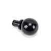 Ball Curtain Finial (pair) - Black