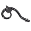 Leaf Curtain Finial (pair) - Black
