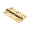 2.5" Butt Hinge (pair) - Polished Brass