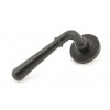 Newbury Lever on Rose Set (Beehive) Unsprung - Aged Bronze