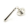 Newbury Lever on Rose Set Unsprung - Polished Nickel