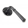 Black Regency Lever on Rose Set - Unsprung