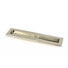 250mm Art Deco Rectangular Pull - Polished Nickel