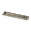 250mm Art Deco Rectangular Pull - Pewter