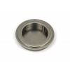 60mm Art Deco Round Pull - Pewter