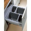 17 Litre Waste Bin Container 306x230x311