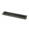 250mm Art Deco Rectangular Pull - Matt Black