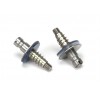 50mm Secret Fixings for T Bar (2) - Satin SS (304)