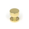 25mm Kelso Cabinet Knob (Plain) - Polished Brass