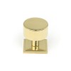 32mm Kelso Cabinet Knob (Square) - Polished Brass