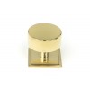 38mm Kelso Cabinet Knob (Square) - Polished Brass