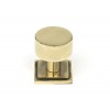 25mm Kelso Cabinet Knob (Square) - Aged Brass