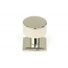 25mm Kelso Cabinet Knob (Square) - Polished Nickel