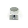 25mm Kelso Cabinet Knob (Square) - Polished Chrome