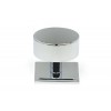 38mm Kelso Cabinet Knob (Square) - Polished Chrome