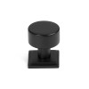 25mm Kelso Cabinet Knob (Square) - Matt Black