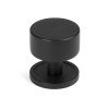 32mm Kelso Cabinet Knob (Plain) - Matt Black