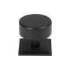 38mm Kelso Cabinet Knob (Square) - Matt Black