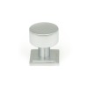 25mm Kelso Cabinet Knob (Square) - Satin Chrome