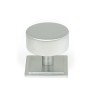 38mm Kelso Cabinet Knob (Square) - Satin Chrome