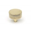 38mm Kelso Cabinet Knob (No rose) - Aged Brass