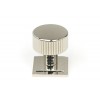 25mm Judd Cabinet Knob (Plain) - Polished Nickel