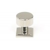 25mm Judd Cabinet Knob (Square) - Polished Nickel