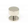 32mm Judd Cabinet Knob (Plain) - Polished Nickel