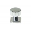 25mm Judd Cabinet Knob (Square) - Polished Chrome