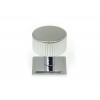 32mm Judd Cabinet Knob (Square) - Polished Chrome