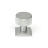 25mm Judd Cabinet Knob (Square) - Satin Chrome