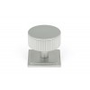 38mm Judd Cabinet Knob (Square) - Satin Chrome