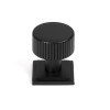 25mm Judd Cabinet Knob (Square) - Matt Black