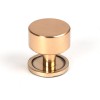 32mm Kelso Cabinet Knob (Plain) - Polished Bronze