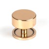 38mm Kelso Cabinet Knob (Plain) - Polished Bronze