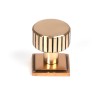 25mm Judd Cabinet Knob (Square) - Polished Bronze