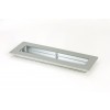 175mm Plain Rectangular Pull - Satin Chrome