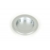 75mm Art Deco Round Pull - Satin Chrome