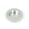 60mm Plain Round Pull - Satin Chrome