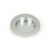 75mm Plain Round Pull - Satin Chrome