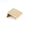 50mm Plain Edge Pull - Polished Brass