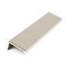 200mm Plain Edge Pull - Polished Nickel