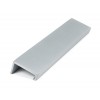 200mm Plain Edge Pull - Satin Chrome